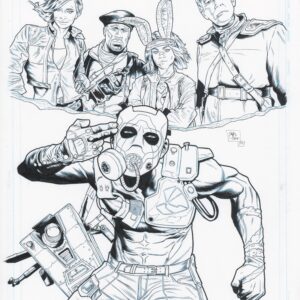 Original Art for Borderlands — Exclusive Cinesa Edition