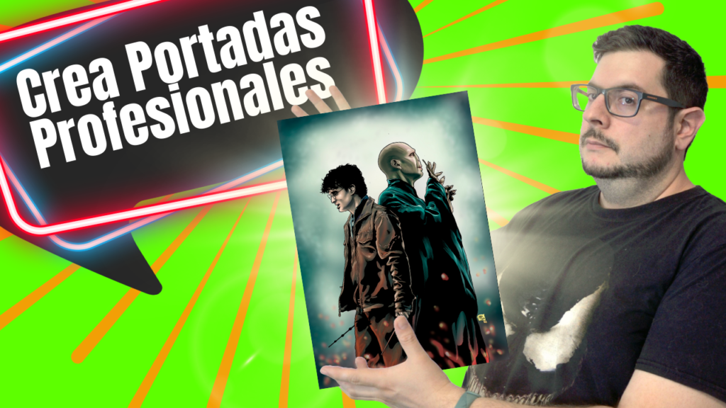 Ilustración creativa de portada para cómics e ilustración, diseñada por Yen San.