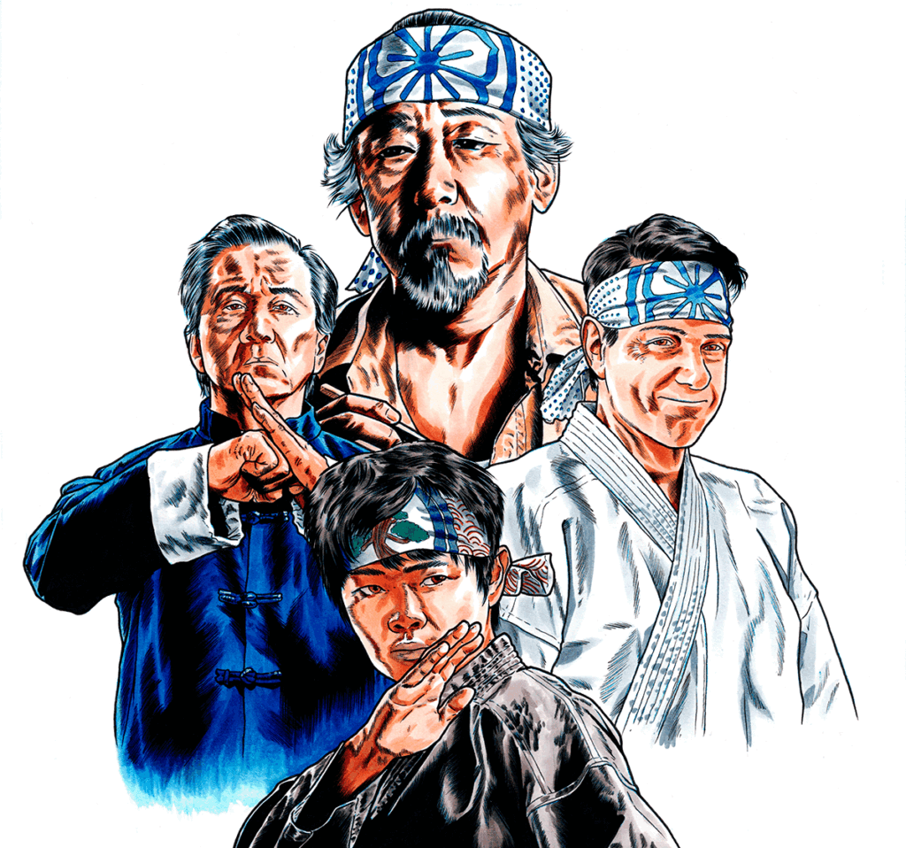 Detalle de la ilustración Karate Kid Legends